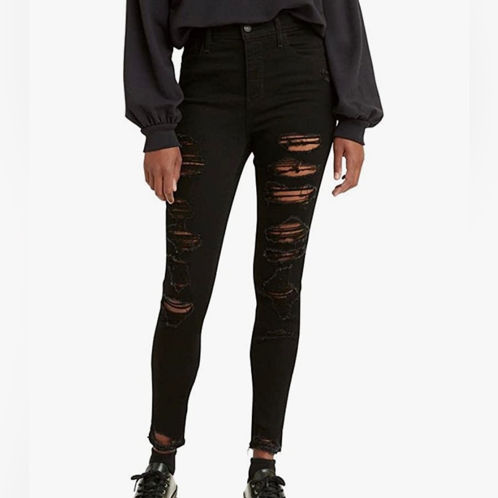 Levi's Women's 720 High Rise Super Skinny Jeans, Ring the Alarm, 28 Short